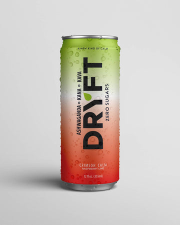 Crimson Calm — Raspberry & Lime Relaxation Drink | Stress-Free Focus